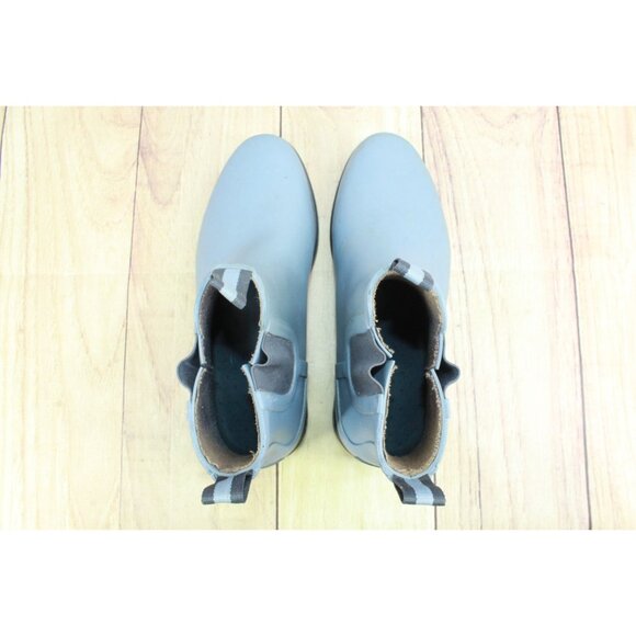 LL Bean Rugged Wellie Chelsea Boots Light Blue Size 9 M - Picture 10 of 10